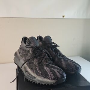 adidas Black and Gray Sneakers